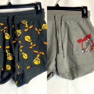 Tom & Jerry & Tweety Shorts Size XS/S